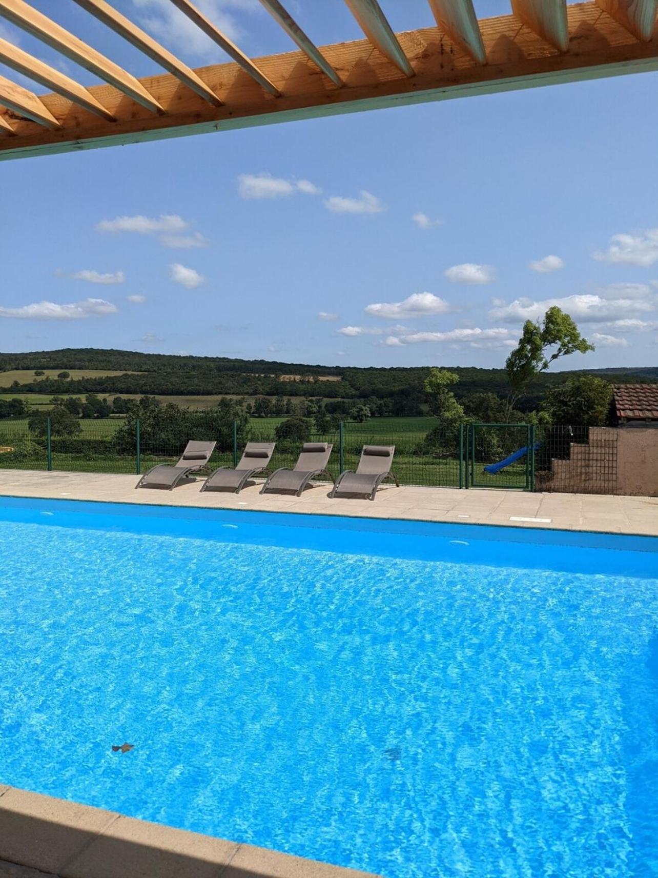 Гостьовий будинок Small Gte For 2 With Pool In Peaceful Burgundy Sailly Екстер'єр фото